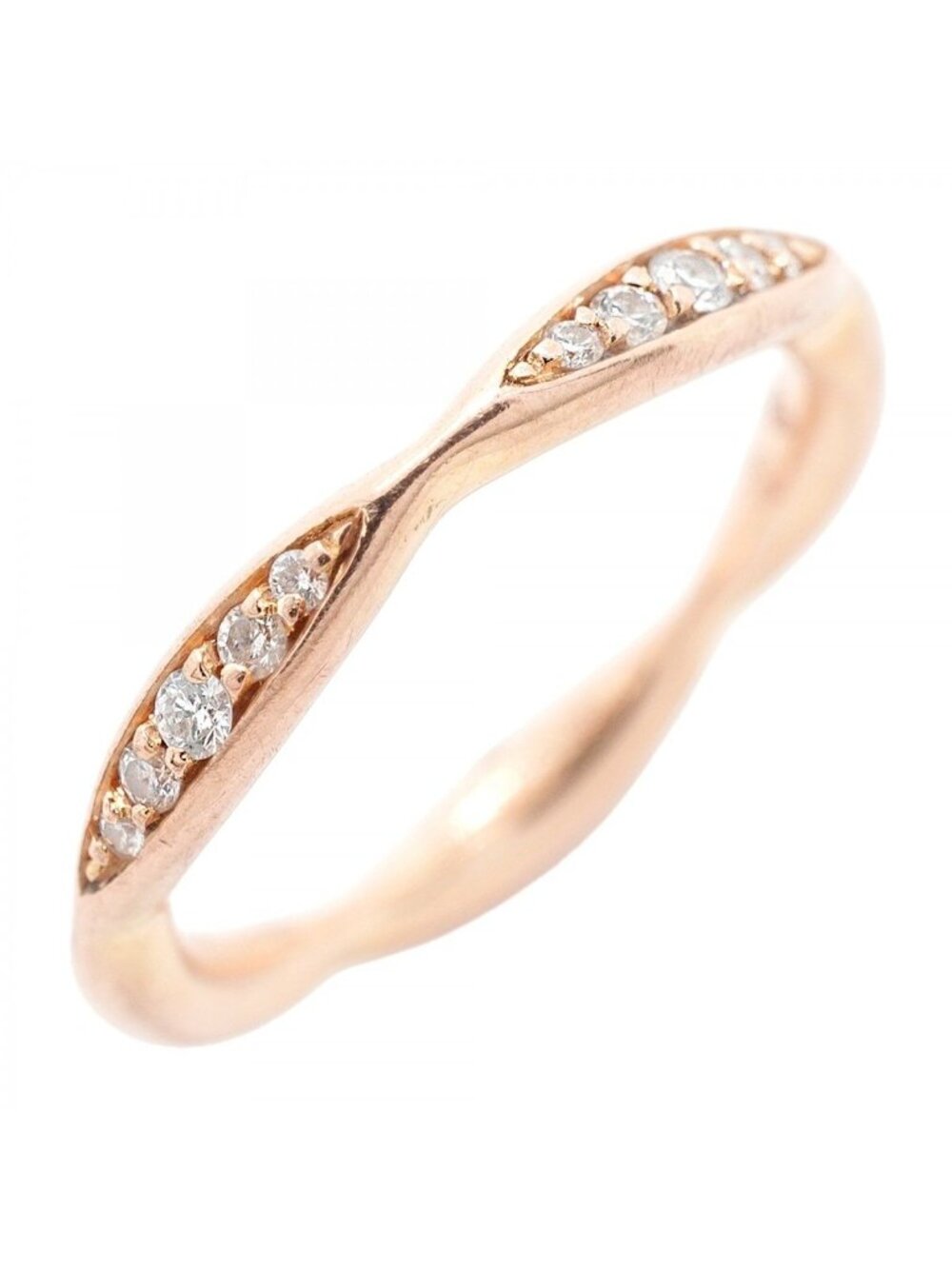 Chanel Ring Camellia 18k Pink Gold Diamond
